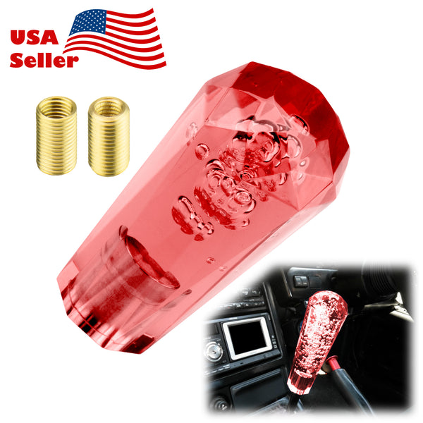 Transparent Bubble Shift Knob Manual (Blue / Clear / Gray / Purple / Red / Yellow) (10cm / 15cm / 20cm)