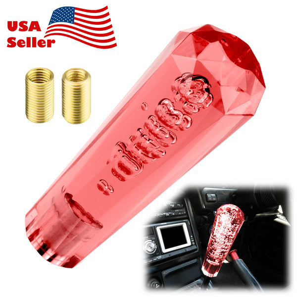 Transparent Bubble Shift Knob Manual (Blue / Clear / Gray / Purple / Red / Yellow) (10cm / 15cm / 20cm)