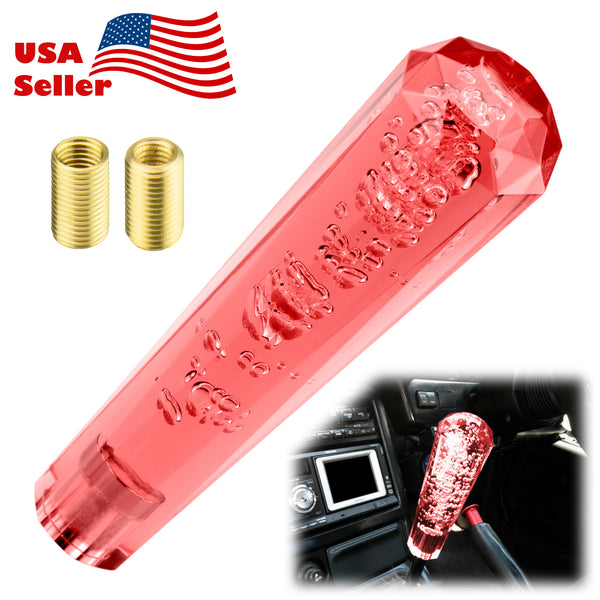 Transparent Bubble Shift Knob Manual (Blue / Clear / Gray / Purple / Red / Yellow) (10cm / 15cm / 20cm)