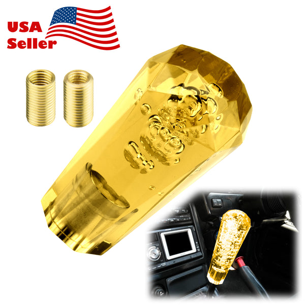 Transparent Bubble Shift Knob Manual (Blue / Clear / Gray / Purple / Red / Yellow) (10cm / 15cm / 20cm)