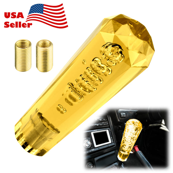 Transparent Bubble Shift Knob Manual (Blue / Clear / Gray / Purple / Red / Yellow) (10cm / 15cm / 20cm)