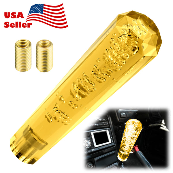 Transparent Bubble Shift Knob Manual (Blue / Clear / Gray / Purple / Red / Yellow) (10cm / 15cm / 20cm)