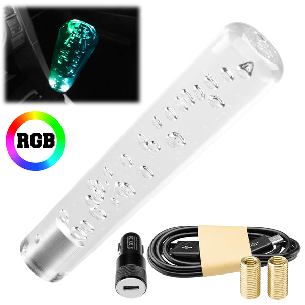 LED Light RGB Shift Knob Stick SK48A (10cm / 15cm / 20cm / 25cm / 30cm)