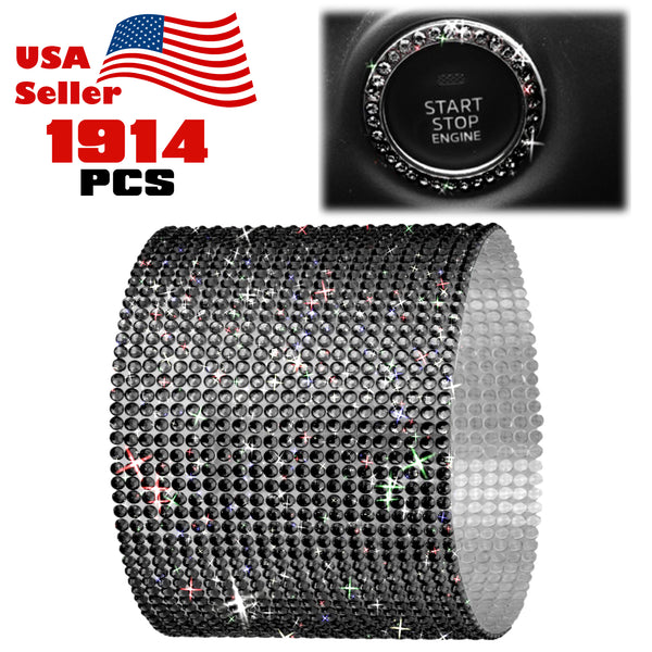 Rhinestone Crystal Diamonds (Black / Blue / Champagne Gold / Dark Green / Gold / Green / Light Purple / Pink / Purple / Red)