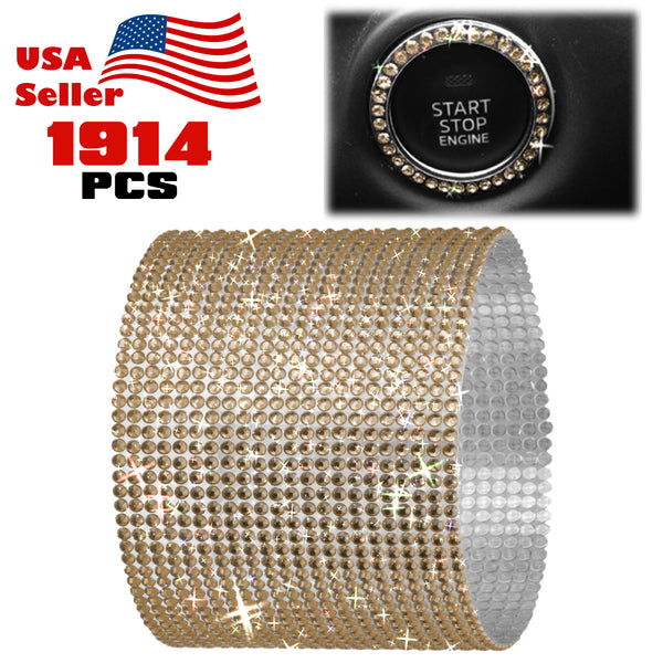 Rhinestone Crystal Diamonds (Black / Blue / Champagne Gold / Dark Green / Gold / Green / Light Purple / Pink / Purple / Red)