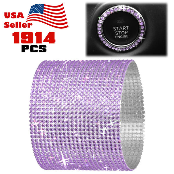 Rhinestone Crystal Diamonds (Black / Blue / Champagne Gold / Dark Green / Gold / Green / Light Purple / Pink / Purple / Red)