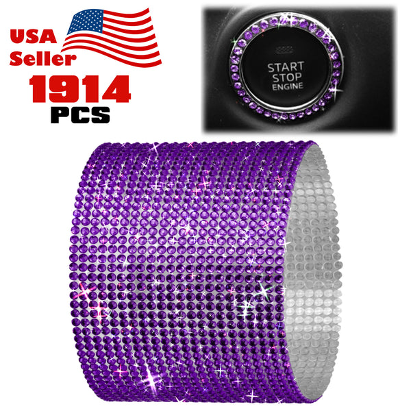 Rhinestone Crystal Diamonds (Black / Blue / Champagne Gold / Dark Green / Gold / Green / Light Purple / Pink / Purple / Red)