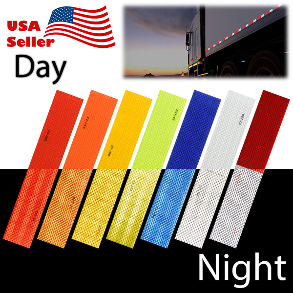 Reflective Safety Tape Strip (1 Foot Per Strip)