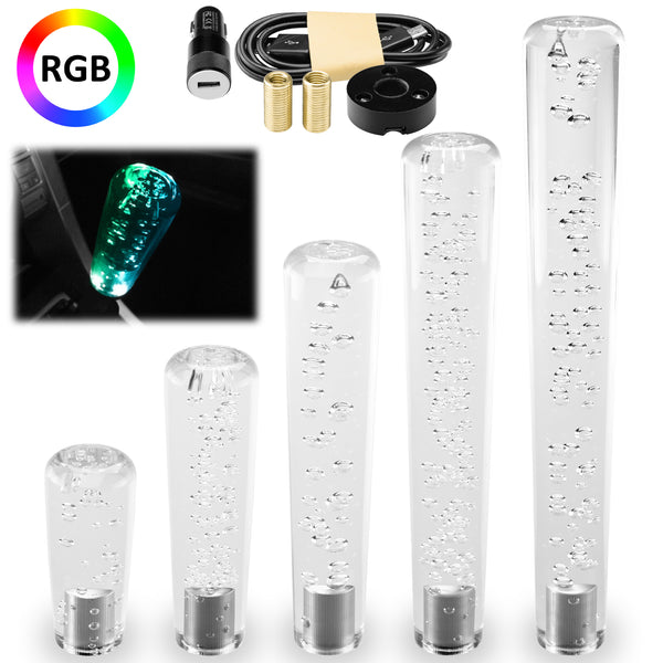 LED Light RGB Shift Knob Stick SK48A (10cm / 15cm / 20cm / 25cm / 30cm)