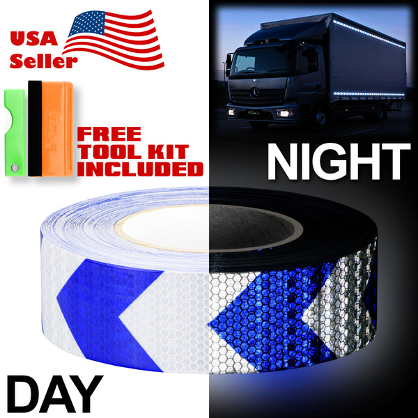Reflective Safety Arrow Tape 2 Inches x 120 Feet