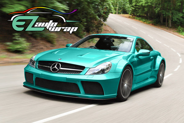 Gloss Metallic Teal Vinyl Wrap