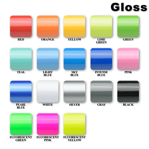 2pcs 5"x10" Gloss Chevy Emblem Bowtie Overlay Vinyl Wrap