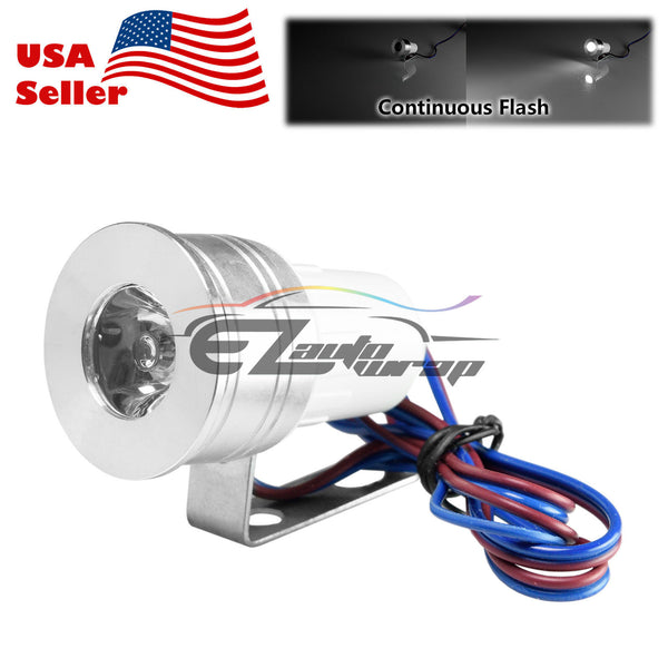White LED Flash Light 1W 12V