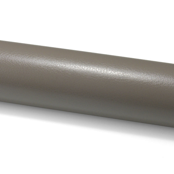 Leather Texture Gray Vinyl Wrap