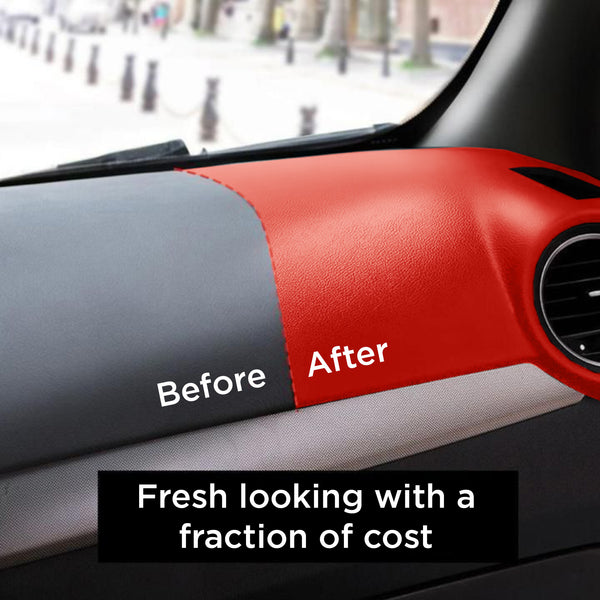 Leather Texture Gray Vinyl Wrap