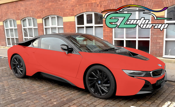 Genuine 3M 2080 Series M13 Matte Red Vinyl Wrap