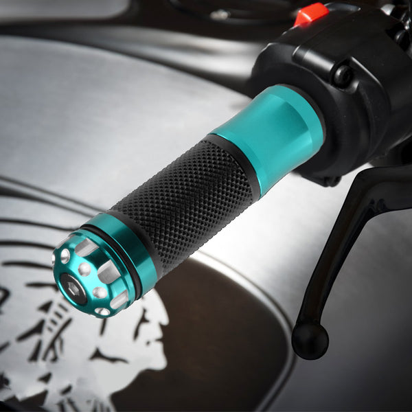 Motorcycle Hand Grips Rubber 7/8" Handle Bar 02