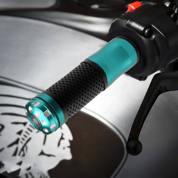 Motorcycle Hand Grips Rubber 7/8" Handle Bar 03
