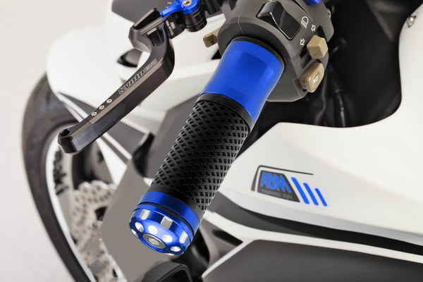 Motorcycle Hand Grips Rubber 7/8" Handle Bar 03