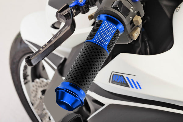 Motorcycle Hand Grips Rubber 7/8" Handle Bar 07