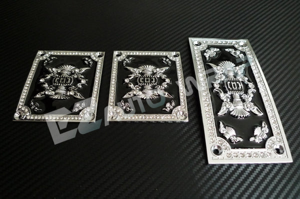 Luxury VIP Manual Pedal Set (Silver)