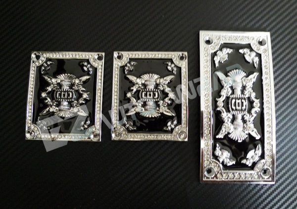 Luxury VIP Manual Pedal Set (Silver)