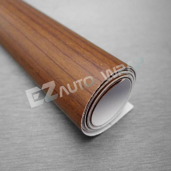 Wood Grain Textured Vinyl Teak #1539
