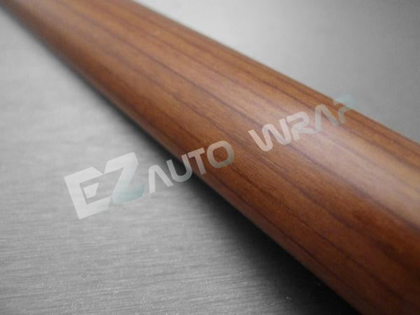Wood Grain Textured Vinyl Teak #1539
