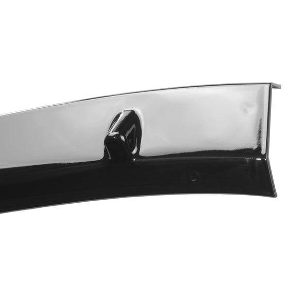 3pcs Front Bumper Lip For Volkswagen Golf 6 GII 2010-2013 PC-89565 (Carbon Fiber Textured Black / Gloss Black / Matte Black)
