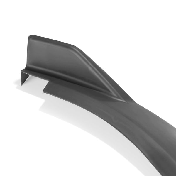 3pcs Front Bumper Lip For Volkswagen Golf 6 GII 2010-2013 PC-89565 (Carbon Fiber Textured Black / Gloss Black / Matte Black)