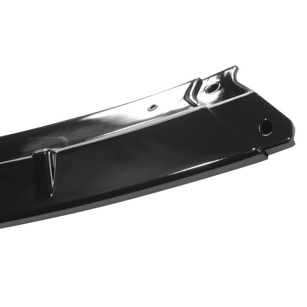 3pcs Front Bumper Lip For Audi A3 2014-2016 PC-89579 (Carbon Fiber Textured Black / Gloss Black / Matte Black)