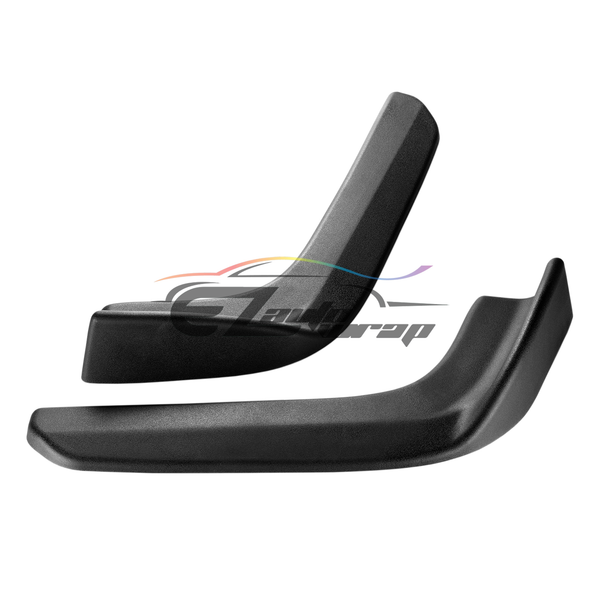Universal Front Bumper Splitter Matte Black  PC-BLS09PU