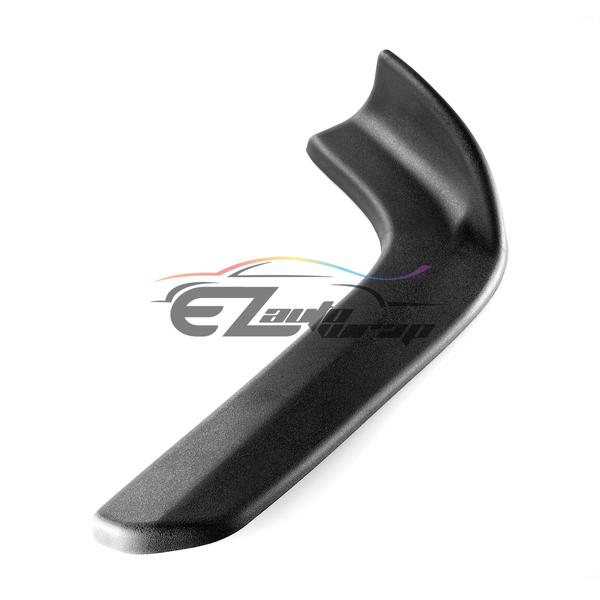 Universal Front Bumper Splitter Matte Black  PC-BLS09PU