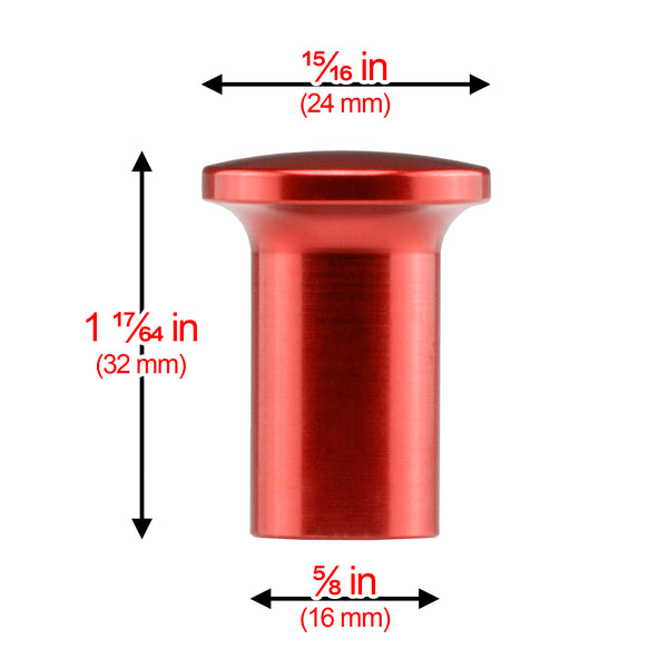 Hand Brake Locking Button For Subaru BRZ Toyota FRS (Black / Blue / Gold / Neo Chrome / Purple / Red / Silver)