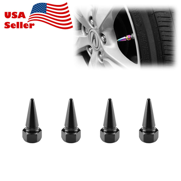 Long Spike Valve Cap TVC17 (Black / Blue / Bronze / Champagne Gold / Gold / Green / Gunmetal Gray / Neo Chrome / Purple / Red / Silver)