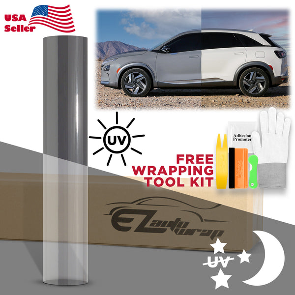 PPF Paint Protection Photochromic Film UV Color Change to Black 60"(Inches) Wide