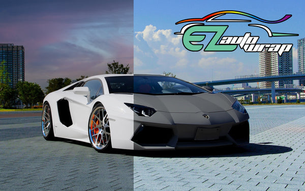 PPF Paint Protection Photochromic Film UV Color Change to Black 60"(Inches) Wide