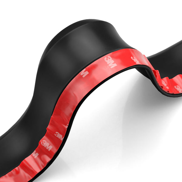 Front Bumper Rubber Lip (Black / Blue / Red)