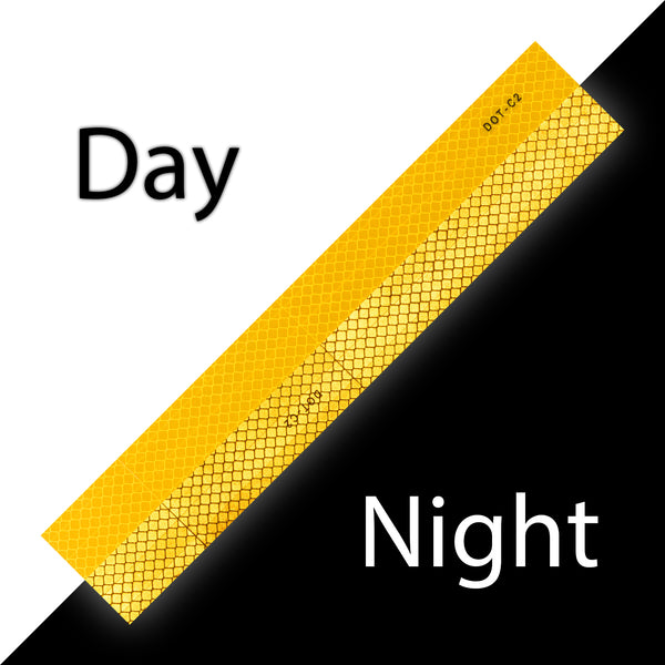 Reflective Safety Tape Strip (1 Foot Per Strip)