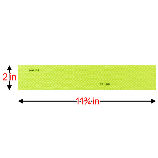 Reflective Safety Tape Strip (1 Foot Per Strip)