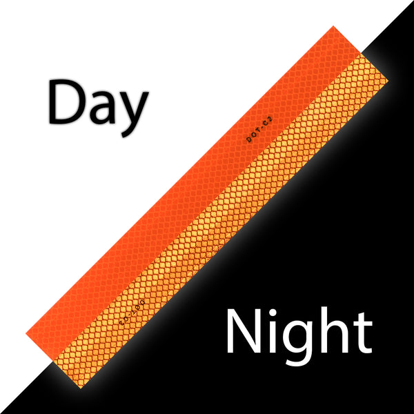 Reflective Safety Tape Strip (1 Foot Per Strip)