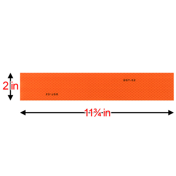 Reflective Safety Tape Strip (1 Foot Per Strip)
