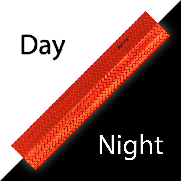 Reflective Safety Tape Strip (1 Foot Per Strip)