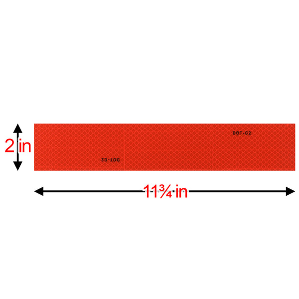 Reflective Safety Tape Strip (1 Foot Per Strip)