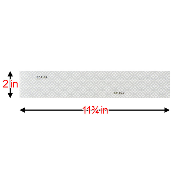 Reflective Safety Tape Strip (1 Foot Per Strip)