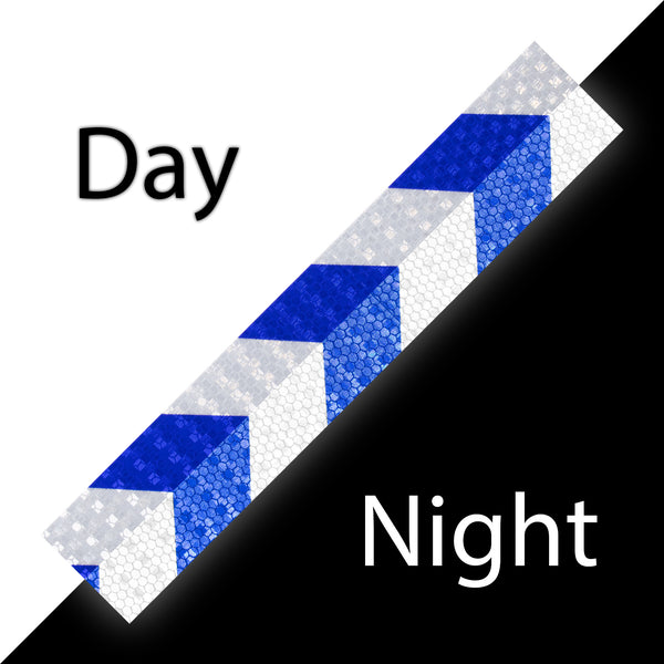 Reflective Safety Arrow Tape Strip (1 Foot Per Strip)