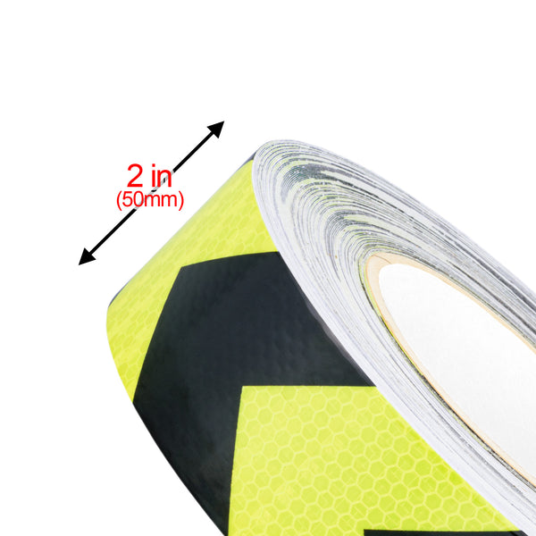 Reflective Safety Arrow Tape 2 Inches x 120 Feet