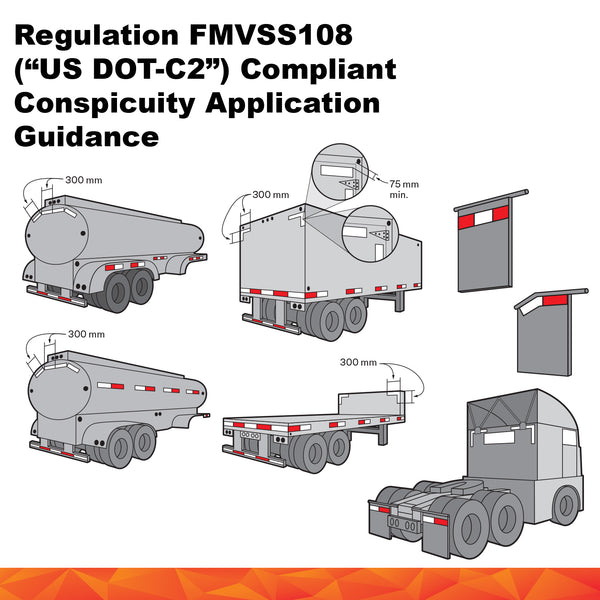 Reflective Safety Checker Tape 2 Inches x 120 Feet