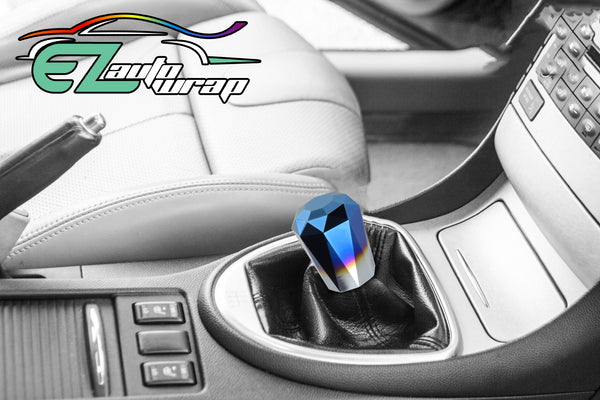 Universal Diamond Shifter Shift Knob Chrome Aluminum Manual Stick Lever Stick PC-SK169 (Black / Blue / Burnt / Gold / Neo Chrome / Purple / Red / Silver)