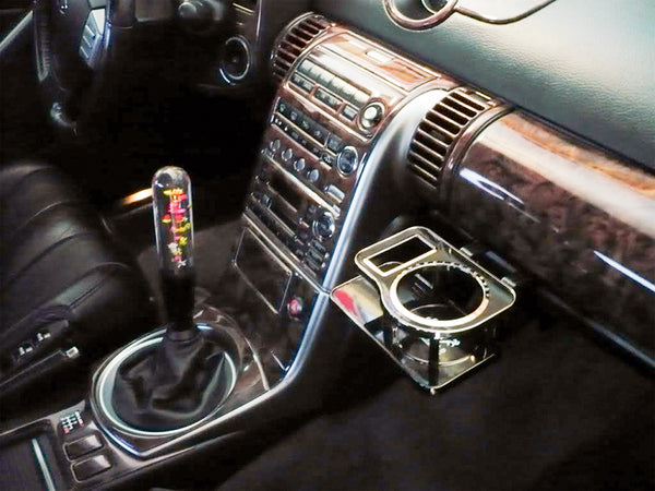 Universal Racing Clear Crystal Real Flowers Shift Knob (10cm / 15cm / 20cm)